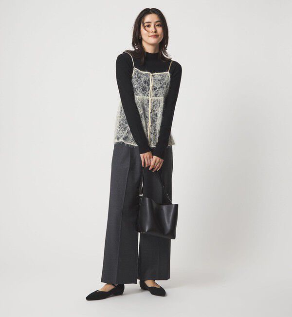 UNITED ARROWS green label relaxing「シアー レース キャミソール」|ベスト・ジレ|