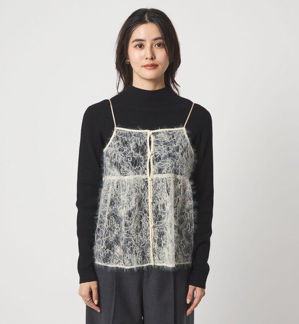 UNITED ARROWS green label relaxing「シアー レース キャミソール」|ベスト・ジレ|