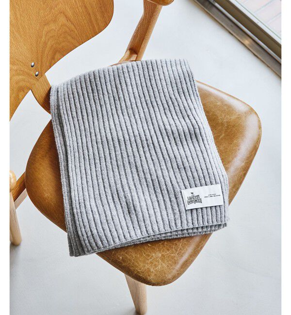 UNITED ARROWS green label relaxing「ハミルトン ウール ナイロン リブマフラー」|マフラー|