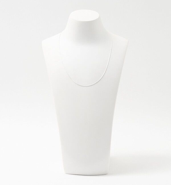 UNITED ARROWS green label relaxing「GLR スネーク シルバー ネックレス」|ネックレス|