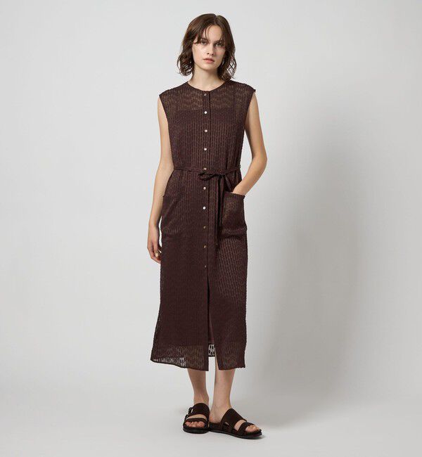 STEVEN ALAN「＜Steven Alan＞シフォン ジャガード ワンピース」|ワンピース|