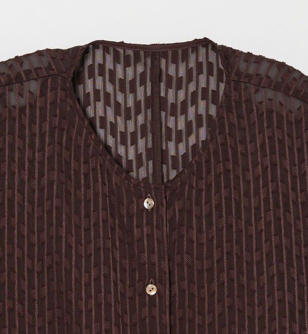 STEVEN ALAN「＜Steven Alan＞シフォン ジャガード ワンピース」|ワンピース|