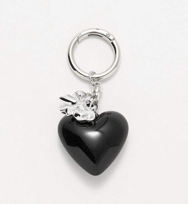 BEAUTY&YOUTH UNITED ARROWS「リボン&times;ハート チャーム」|チャーム・キーホルダー|