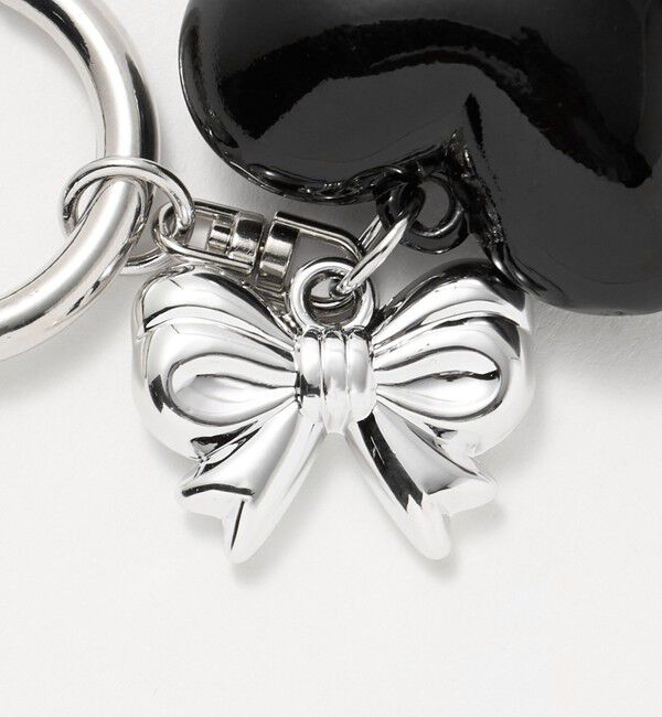 BEAUTY&YOUTH UNITED ARROWS「リボン&times;ハート チャーム」|チャーム・キーホルダー|