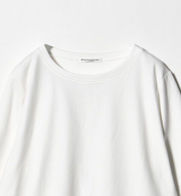 BEAUTY&YOUTH UNITED ARROWS「ポンチ ラウンドヘム カットソー」|Tシャツ・カットソー|