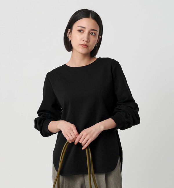 BEAUTY&YOUTH UNITED ARROWS「ポンチ ラウンドヘム カットソー」|Tシャツ・カットソー|