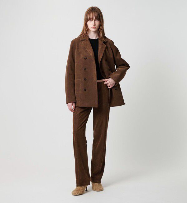 ATTISESSION「＜ATTISESSION＞スエードライク ボンディング Pコート」|その他|