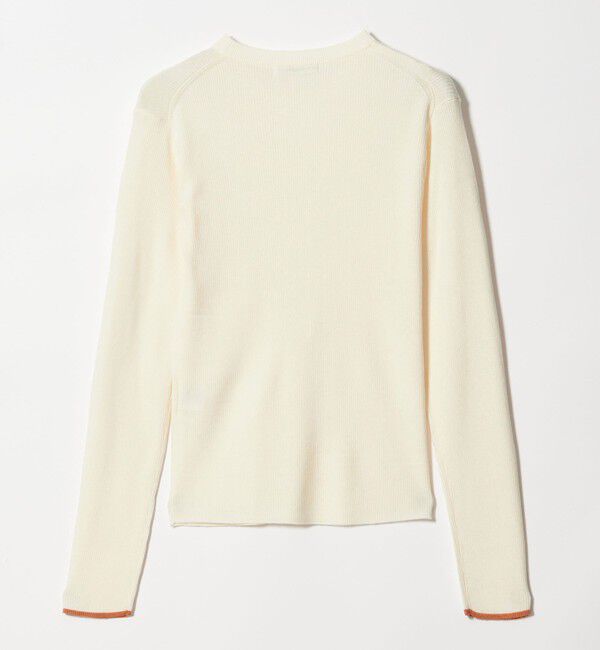 BEAUTY&YOUTH UNITED ARROWS「リブライン ニットプルオーバー ウォッシャブル」|ニット・セーター|