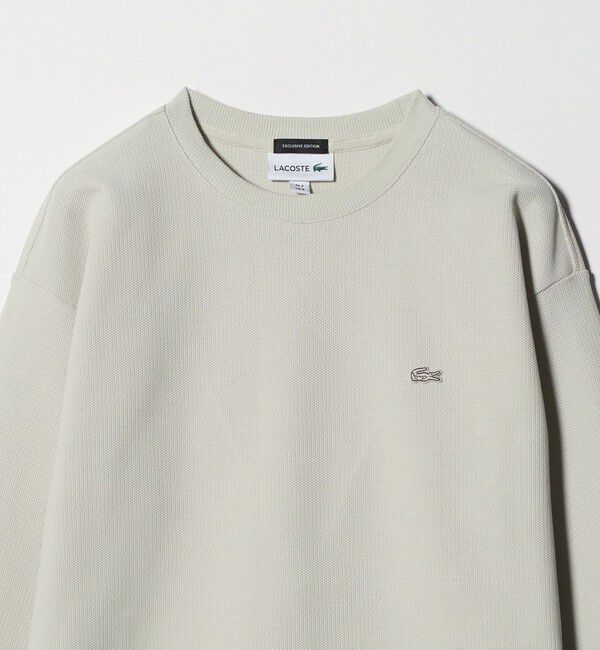 BEAUTY&YOUTH UNITED ARROWS「＜LACOSTE for BEAUTY&YOUTH＞ワントーン ロング スリーブ カットソー」|Tシャツ・カットソー|