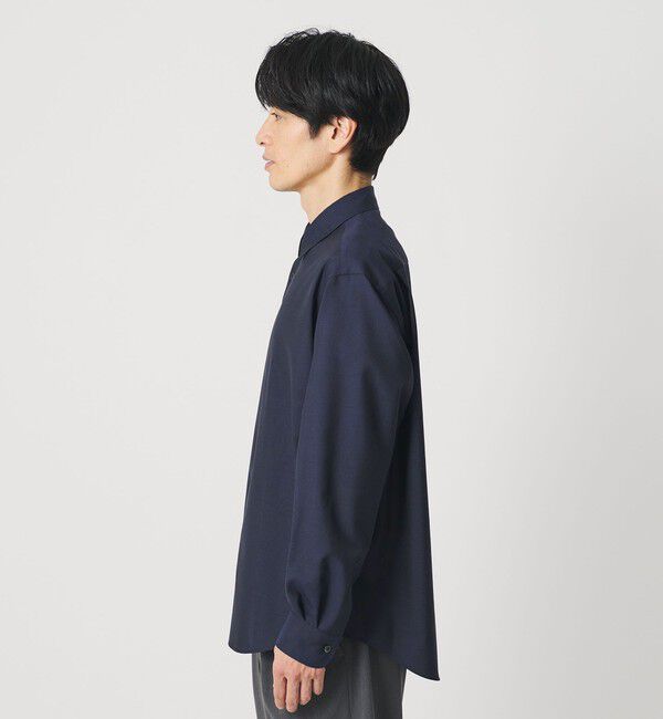 BEAUTY&YOUTH UNITED ARROWS「尾州 TW シャンブレー レギュラー シャツ GRANDE TAPERD型 ウォッシャブル MADE IN JAPAN」|シャツ・ブラウス|