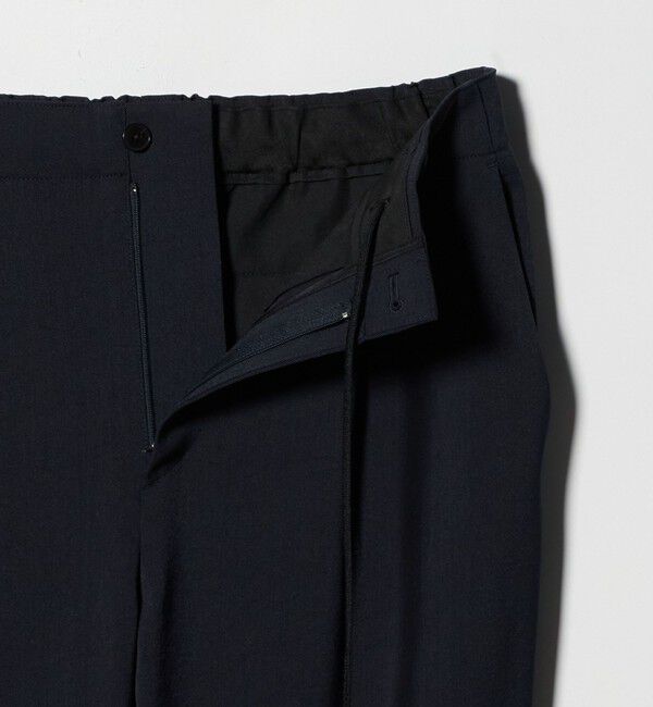 BEAUTY&YOUTH UNITED ARROWS「トリクシオン シャンブレー 1P テーパード スラックス NO.5 セットアップ対応可能」|チノ|