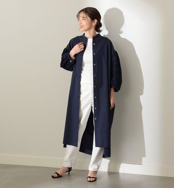 Demi-Luxe BEAMS 「【別注】TICCA / レース パフスリーブワンピース」|ワンピース|