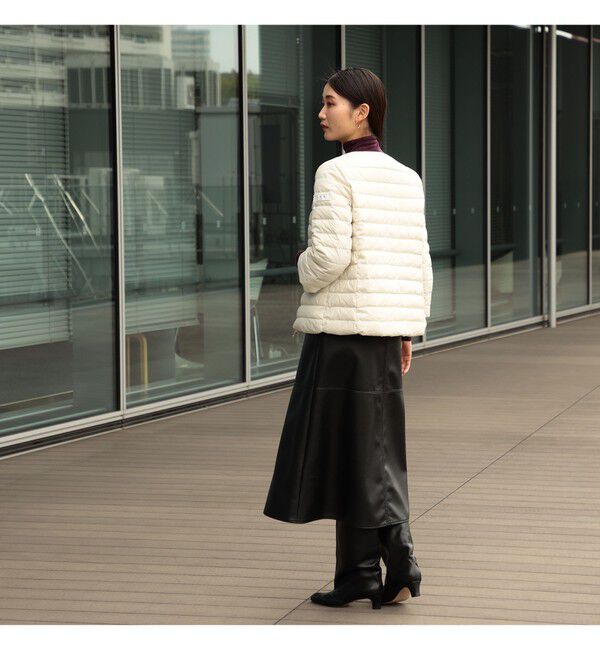 Demi-Luxe BEAMS 「【別注】TATRAS / ACACIA ノーカラー ライトダウンジャケット」|ブルゾン・スタジャン|