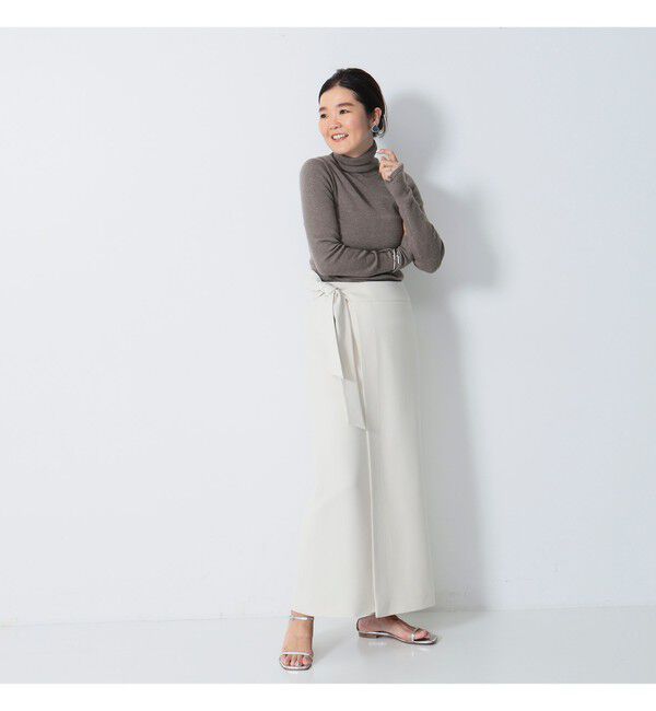 Demi-Luxe BEAMS 「リブ タートルネックニット」|ニット・セーター|