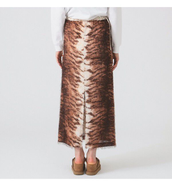 Ray BEAMS 「フリンジ ファー タイトスカート」|スカート|