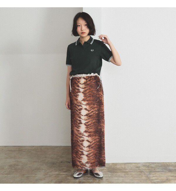 Ray BEAMS 「フリンジ ファー タイトスカート」|スカート|