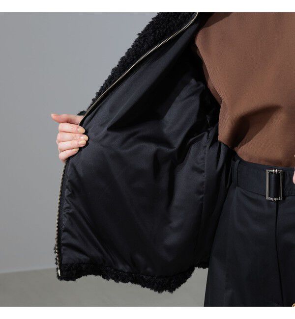 Demi-Luxe BEAMS 「【WEB限定】TATRAS / LUELA ボア ブルゾン」|ブルゾン・スタジャン|
