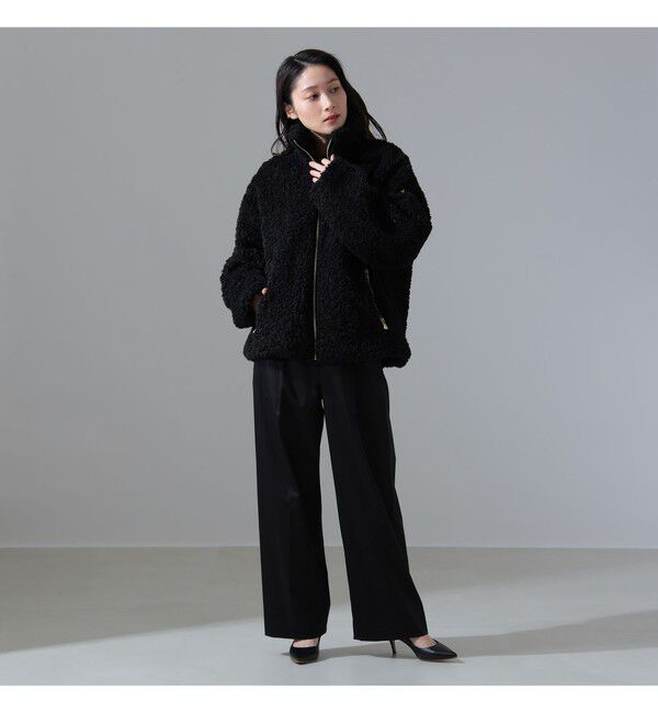 Demi-Luxe BEAMS 「【WEB限定】TATRAS / LUELA ボア ブルゾン」|ブルゾン・スタジャン|