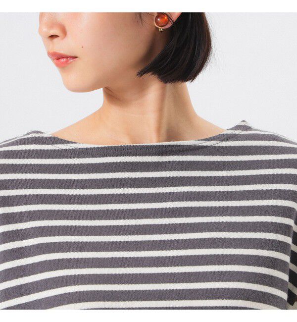 BEAMSBOY「エルボー パッチ バスク ロングスリーブ」|Tシャツ・カットソー|