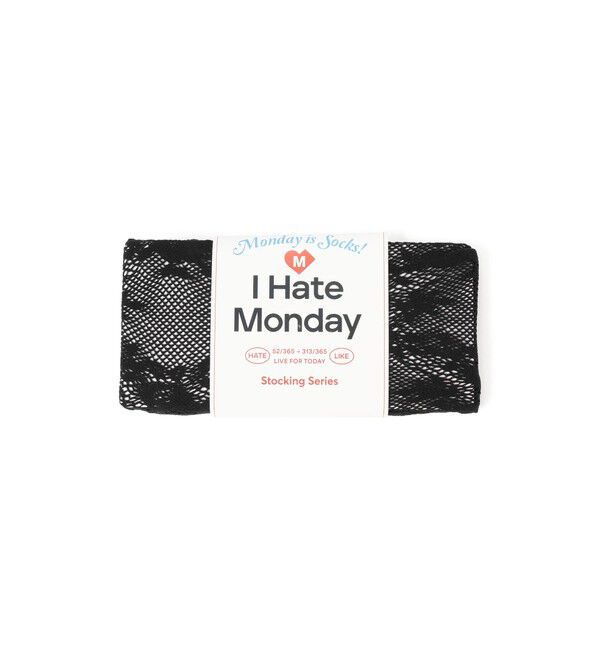 Ray BEAMS 「I Hate Monday / New Flower Lace ストッキング」|タイツ・ストッキング|BLACK