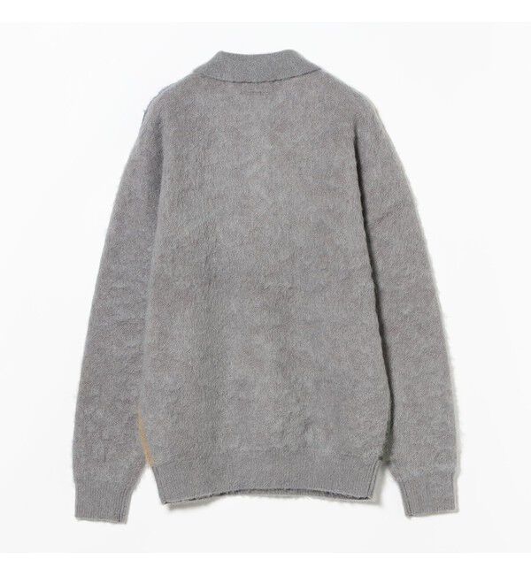 BEAMS PLUS「シャギー ニット ポロシャツ」|ポロシャツ|