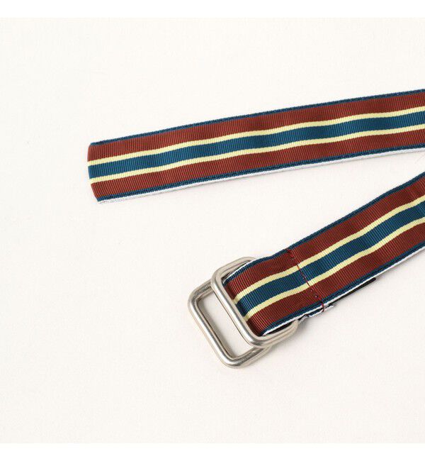 BEAMS PLUS「Grosgrain Tape Double Ring Belt」|ベルト|