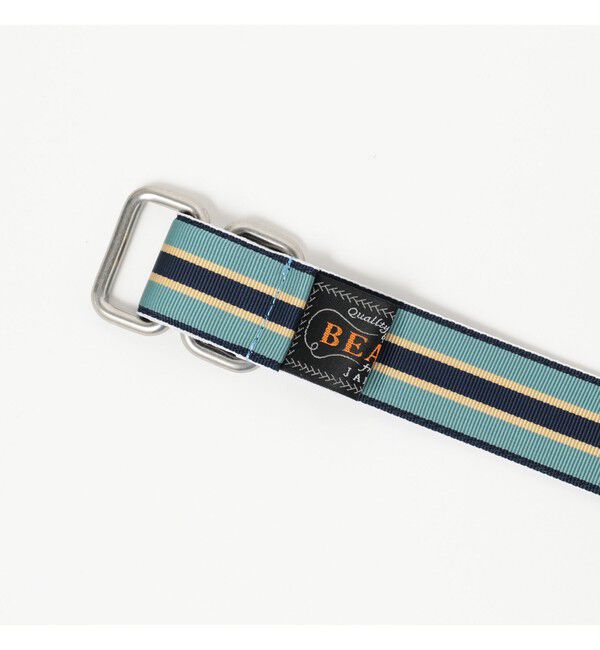 BEAMS PLUS「Grosgrain Tape Double Ring Belt」|ベルト|