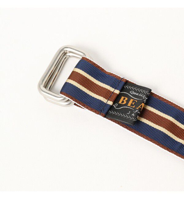 BEAMS PLUS「Grosgrain Tape Double Ring Belt」|ベルト|