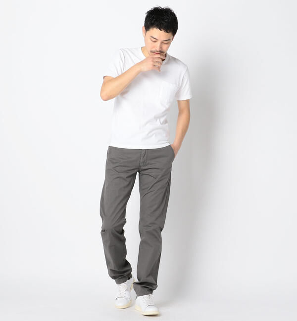 SHIPS「GROWN&SEWN: Independent Slim Pant - Feather Twill」|チノ|