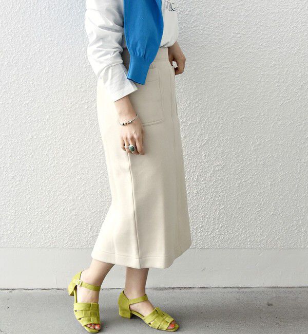 SHIPS any「SHIPS any:〈UVカット〉ジャージー ポケット タイト スカート」|スカート|