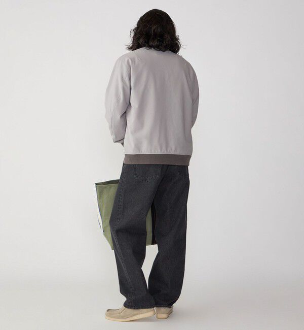 SHIPS「SHIPS: 〈遮熱・吸汗速乾〉ツイル ジップアップ ライト ブルゾン」|ブルゾン・スタジャン|