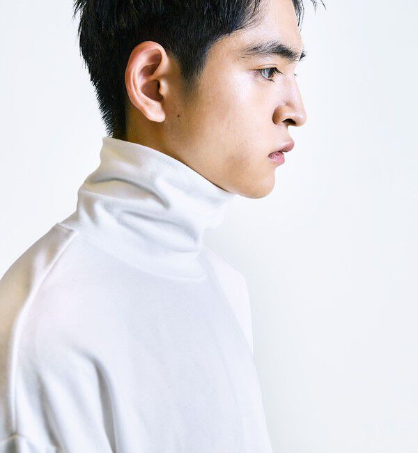 SHIPS「City Ambient Products: フライス タートルネック ロングスリーブ Tシャツ」|Tシャツ・カットソー|