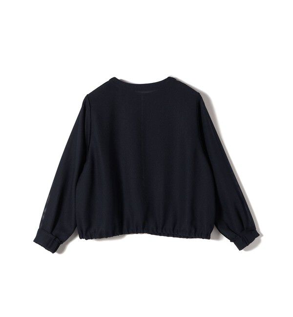 SHIPS Colors 「SHIPS Colors:〈手洗い可能〉メッシュ ノーカラー ジップ ブルゾン◇」|ブルゾン・スタジャン|