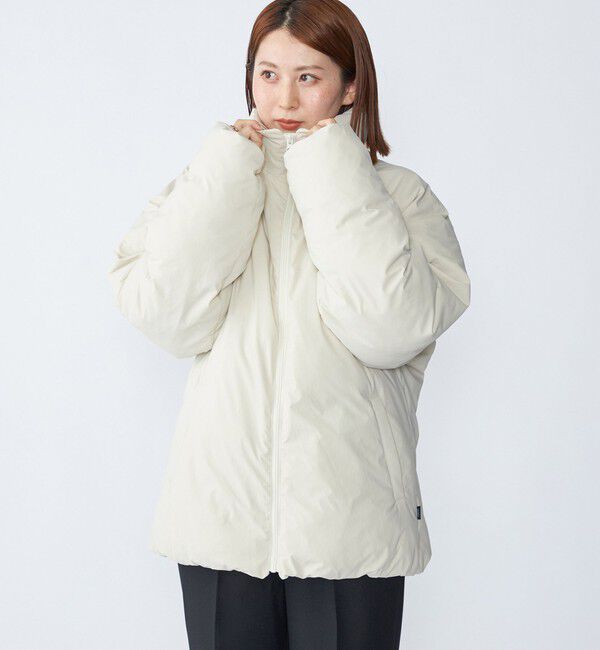 SHIPS「SHIPS: パデッド スタンドカラー ジャケット」|その他|ナチュラル