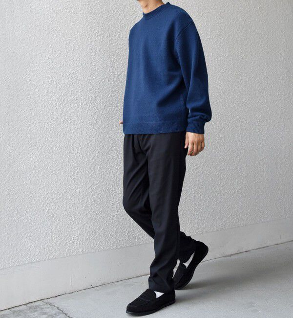 SHIPS any「SHIPS any: スーパー ストレッチ 裏起毛 ウォーム スリム テーパード イージー パンツ◇」|チノ|