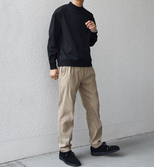 SHIPS any「SHIPS any: スーパー ストレッチ 裏起毛 ウォーム スリム テーパード イージー パンツ◇」|チノ|