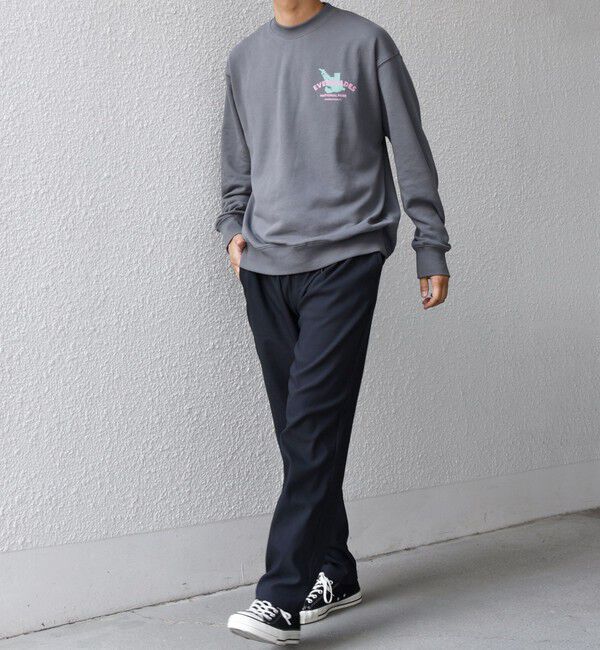 SHIPS any「SHIPS any: スーパー ストレッチ 裏起毛 ウォーム スリム テーパード イージー パンツ◇」|チノ|