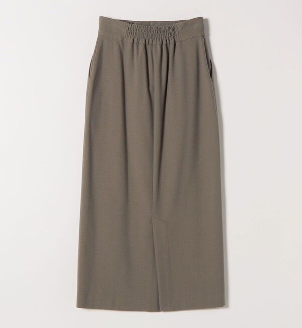 SHIPS any「SHIPS any:〈洗濯機可能〉ウォーム ストレッチ Iライン ベイカー スカート」|スカート|