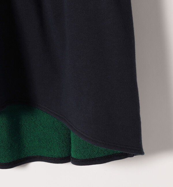 SHIPS any「SHIPS any:〈洗濯機可能〉裏毛 バイカラー ペプラム スウェット プルオーバー」|スウェット・ジャージ|