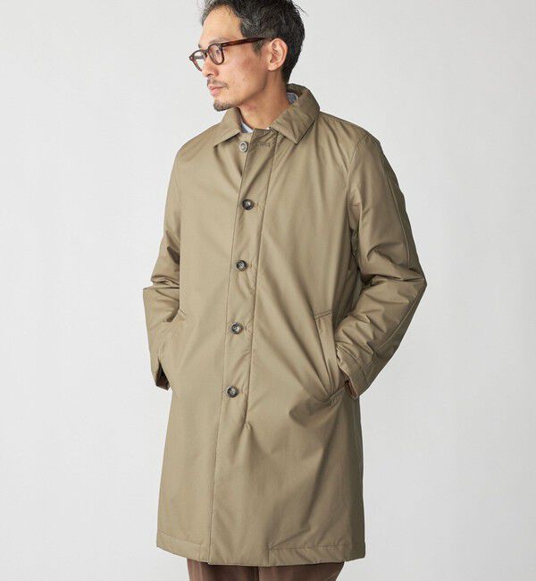 SHIPS「SHIPS: テクニカル カーコート」|ステンカラーコート|