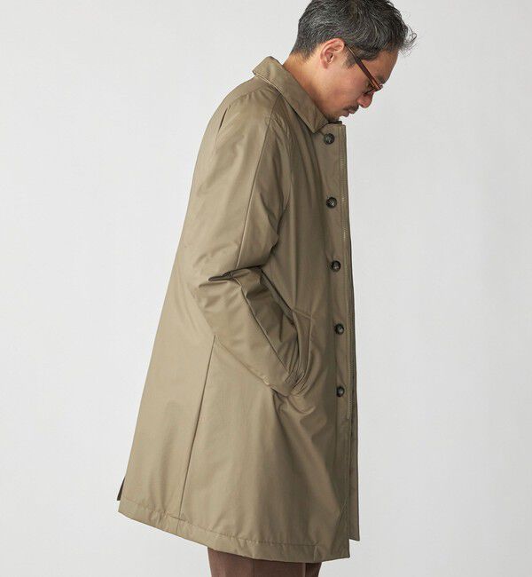 SHIPS「SHIPS: テクニカル カーコート」|ステンカラーコート|