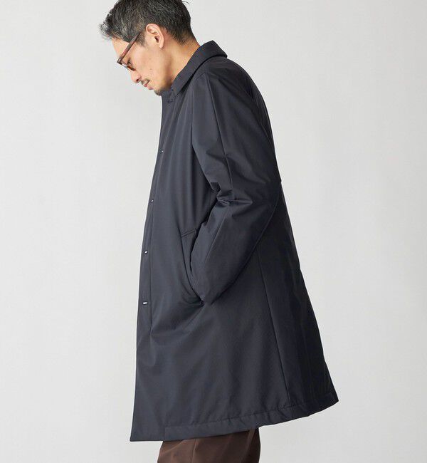 SHIPS「SHIPS: テクニカル カーコート」|ステンカラーコート|