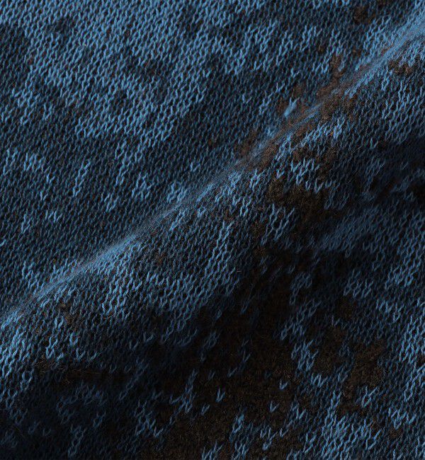 SHIPS「City Ambient Products: シャギー ジャカード クルーネック ニット」|ニット・セーター|