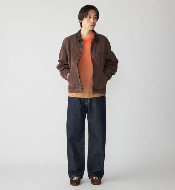 SHIPS「City Ambient Products: グラデーション シャギー クルーネック ニット」|ニット・セーター|