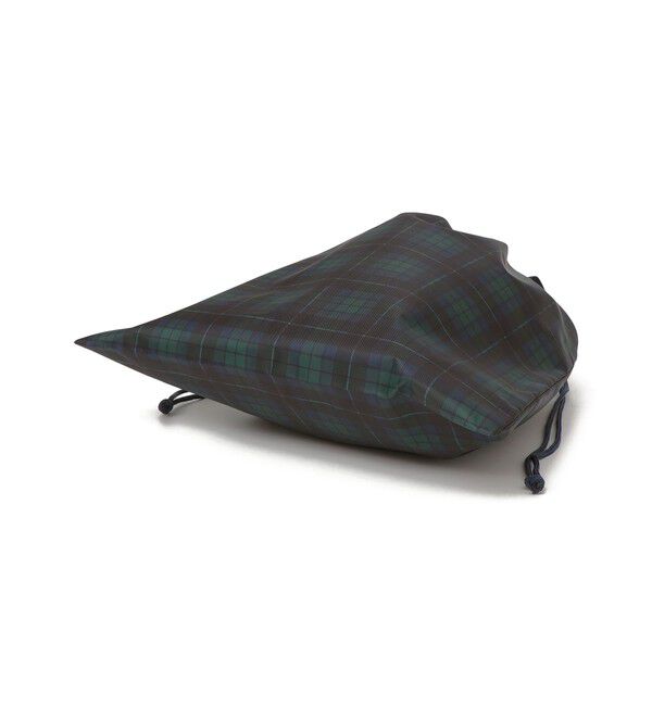 SHIPS KIDS「SHIPS KIDS:オリジナル タータンチェック 巾着 バッグ 2点セット」|エコバッグ|