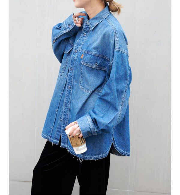 OUTDOOR PRODUCTS Usual Things「≪予約 追加3≫ULTデニムワーカーシャツ」|シャツ・ブラウス|