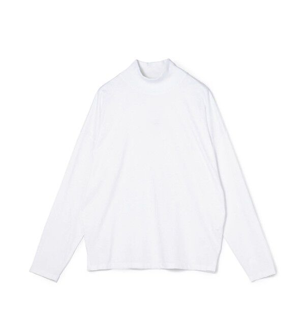 CABaN「CABaN コットン モックネックロングスリーブプルオーバー」|Tシャツ・カットソー|11 ホワイト