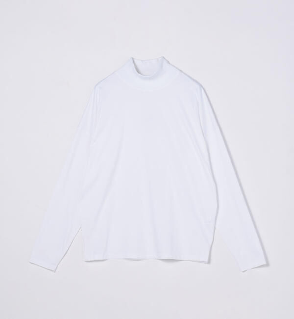 CABaN「CABaN コットン モックネックロングスリーブプルオーバー」|Tシャツ・カットソー|