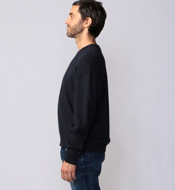 CABaN「CABaN コットンカシミヤ クルーネックプルオーバー」|ニット・セーター|