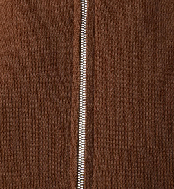 CABaN「CABaN コットンカシミヤ ジップパーカ」|ニット・セーター|